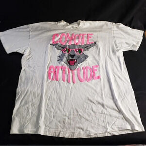 Coyote‎ Attitude Single Stitch Vintage T-Shirt XXL